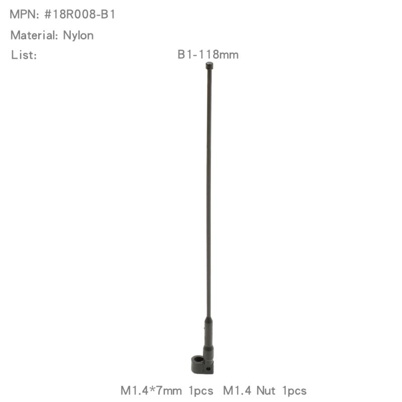 Simulated Antenna Aerial Decoration Signal Pole for 1/12 1/18 1/10 1/8 RC Car Crawler TRX4m MN168 MN-222 MN82 Mn99s UDR