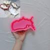 Map Dish Candle Holder Silicone Mold Charcuterie Board Resin Mould Concrete Coaster Tray Soy Wax Candle Mold