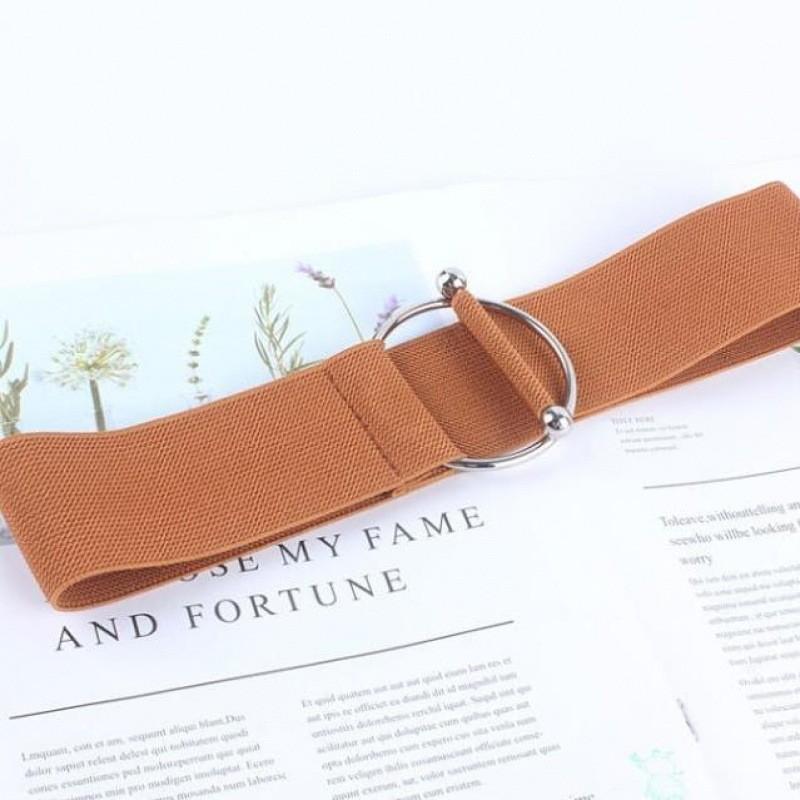 Chic Womens Black Belt Perfect For Dresses Sweaters And Shirts With Wide Design Elastic