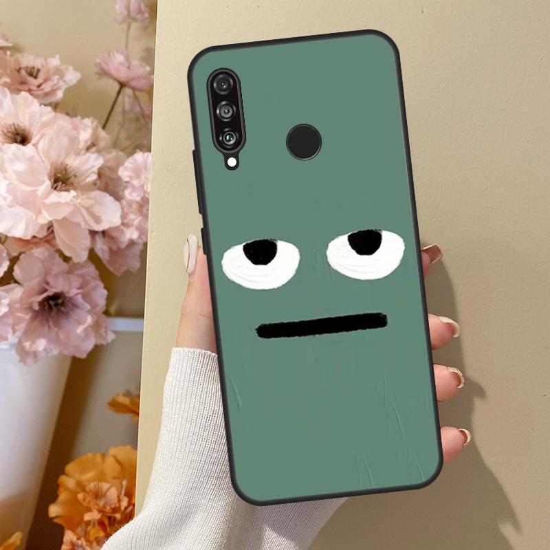 Funny Expression For Huawei Nova 10 SE 9 3i 7i 8i 11i 12i Y73 Y90 Y70 Y72 Y61 Y91 P60 Pro P40 P30 Lite Case