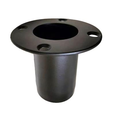 70mm Metal Speaker Stand Top Hat Heavy Duty Support Bracket For Stage Audios Equipment Durability Design Wide Compatibility