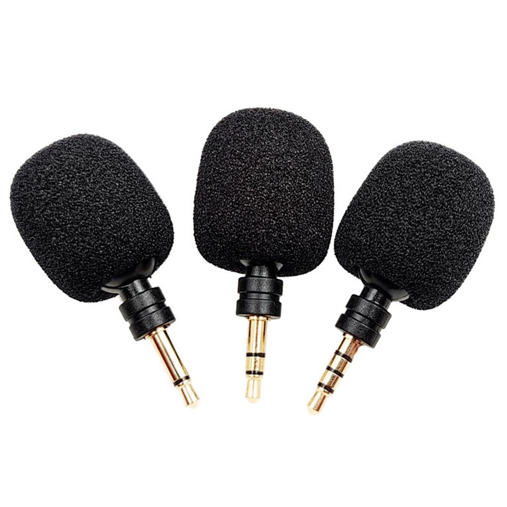 Portable Mini Microphone 3.5mm Aux Mono / Stereo / 4 Pole Flexural Bendable