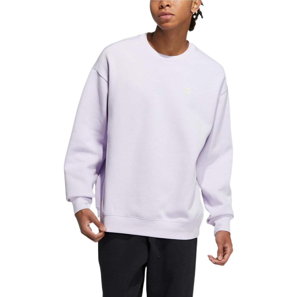 Adidas Neo Sweatshirts Unisex White Crew Neck Moderate Regular HY9658