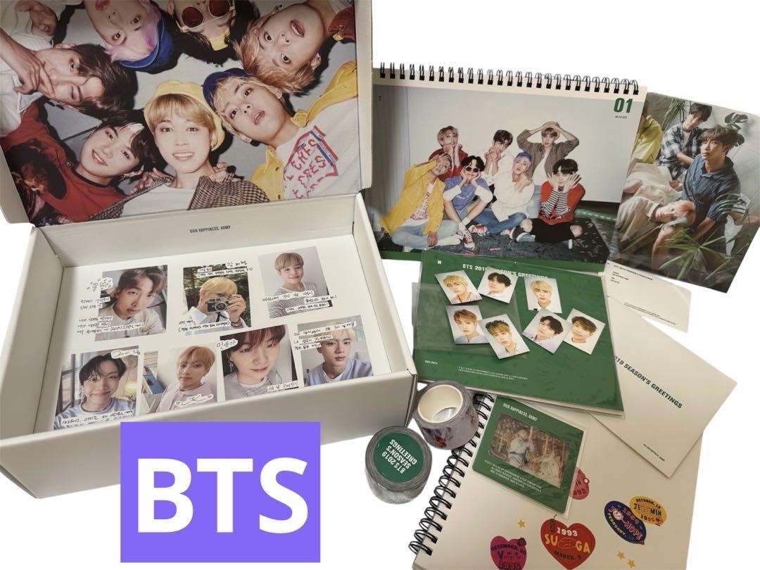 

[Б/У] BTS 2019 SEASON S GREETINGS Морской зеленый Детское фото