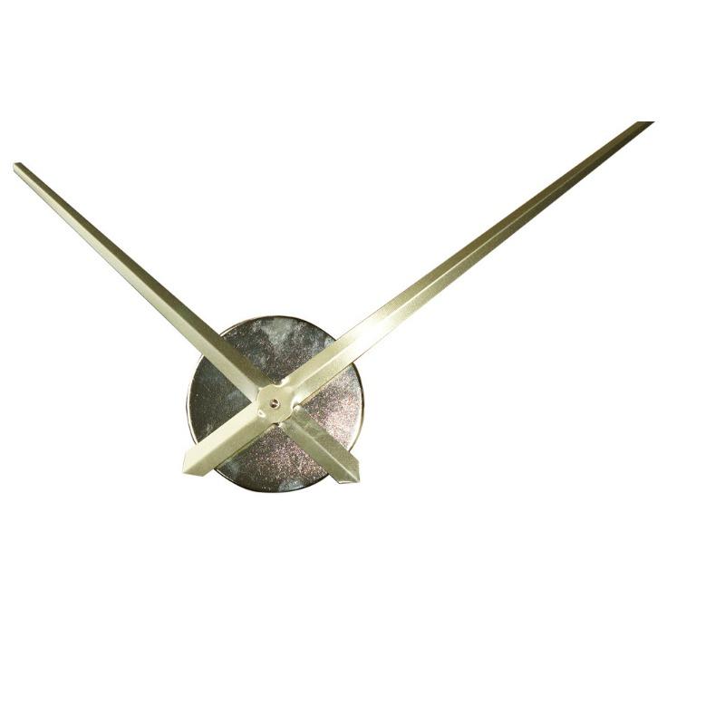 Extra großes DIY Wanduhr Zifferblatt, Hochwertiges Uhrzifferblatt, Extra lange Zeiger, Sun High Torque Uhrwerk, Uhrenzubehör