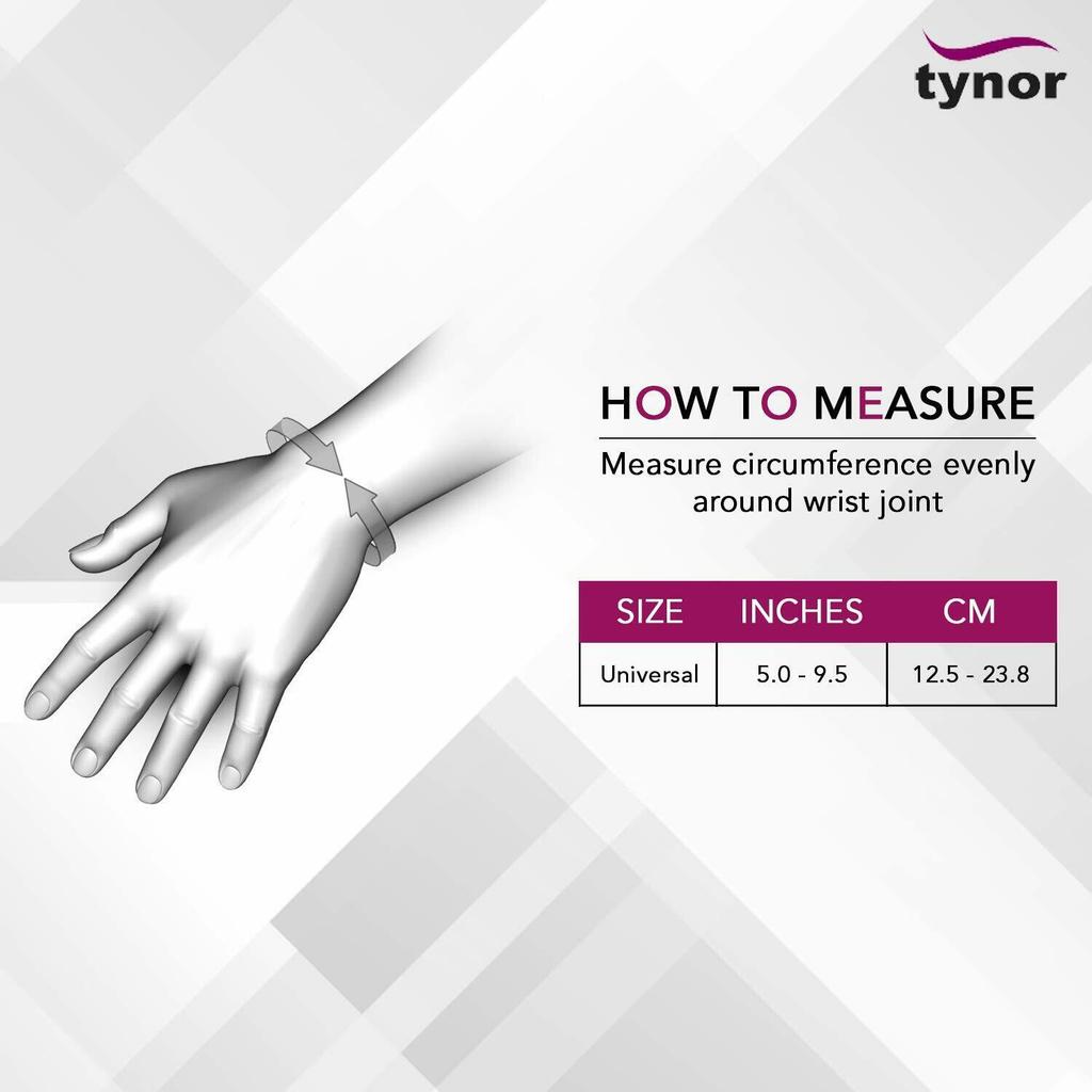 RSINC Tynor Wrist Brace With Thumb -Universal SIZE(COLOR MAY VARY) INDIA JL154279010750