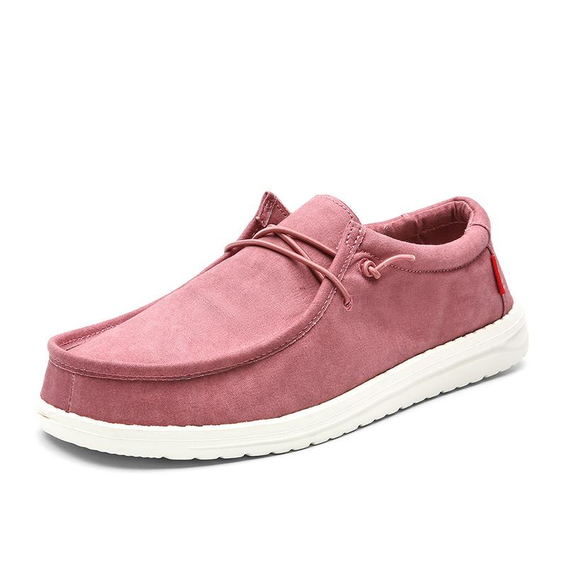 Fashion Non-Leather Casual Shoes Men Summer Loafers for Man Boat Shoes Leisure Slip-on Canvas Shoes for Men Espadrilles Homme