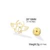 Lucktune Edelstahl Metall Pin Brosche Hexenknoten Flugzeug Ankh Kreuz Lebensbaum Broschen Für Männer Damen Hemd Abzeichen Geschenk