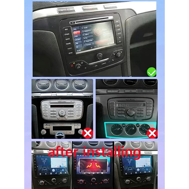 Ford Mondeo/Galaxy Android GPS Navigation & HD Reversing Camera with CarPlay