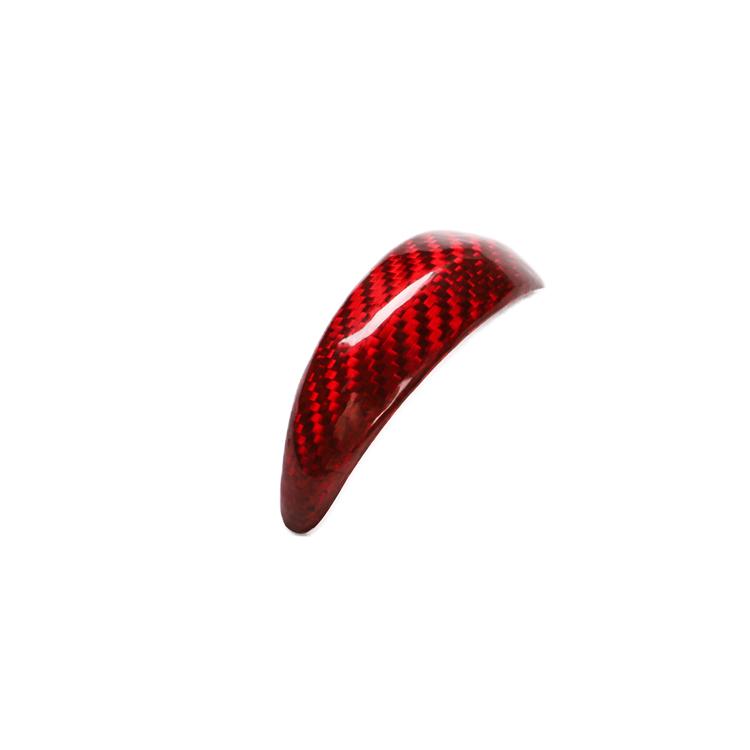 For Infiniti QX/EX/FX/G Series for Nissan Patrol Real Carbon Fiber Interior Accessories Gear Shift Knob Head Cover Trim
