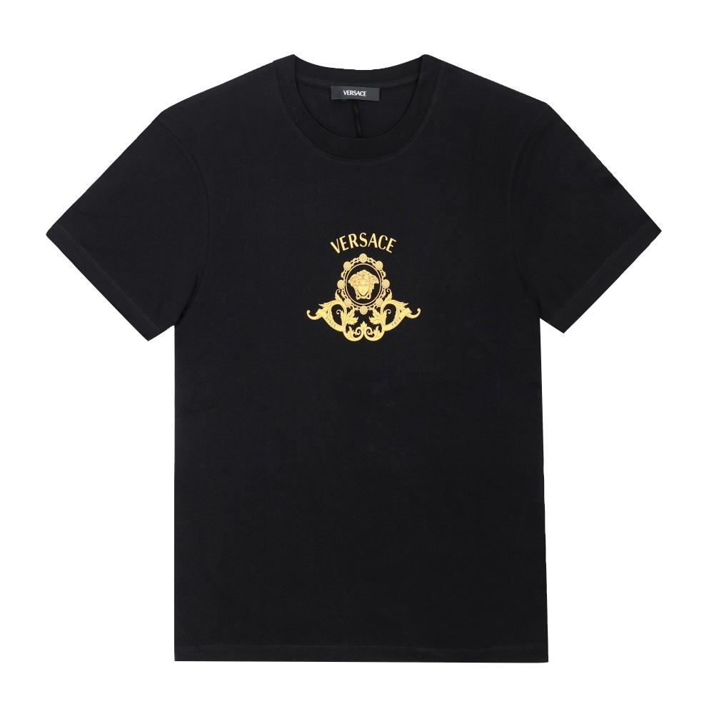 

VerSace Men S T ShirT meduSa creST prinT 1013944 1a16704 1b000 1013944 1A16704 1B000 (XL)