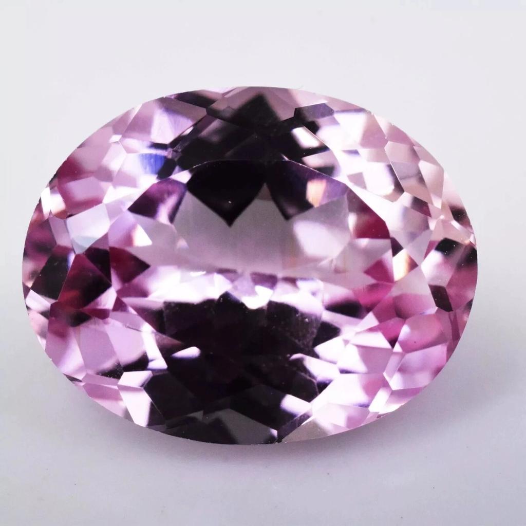10-11 Ct Natural Pinkish Morganite Oval Cut Stunning Certified Loose Gemstone