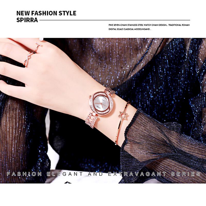 GEDI Ultra-thin Ladies' Steel Band Waterproof Quartz Fashion Watch