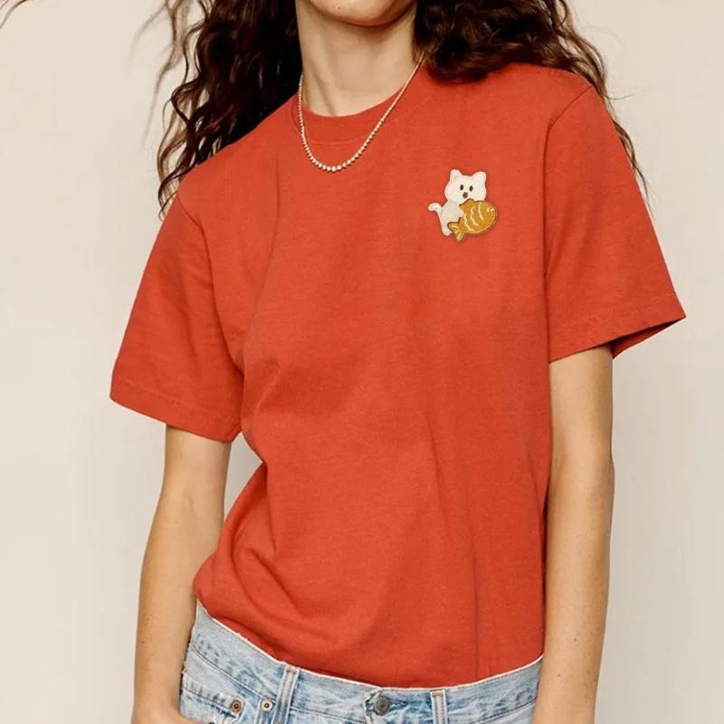 8 Pcs Cartoon Cats Iron On Patches Clothing Patches Animal Repair Patches Embroidery Patches for Bag Decoration