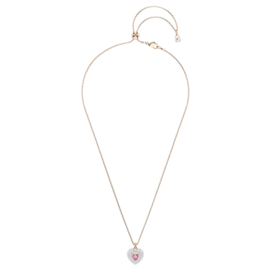 Swarovski Idyllia Hyperbola Pendant Necklace Unisex Necklace Rose-Gold 5683936