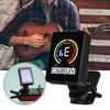 Digital Electric Tuner, Guitar Capo Metronome Rotatable Musical Instrument Tuner