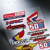 ARA1 For HONDA Reflective Motorcycle Stickers, 3M Safety Warning At Night In the Dark Scooter Helmets