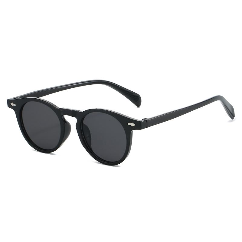 Round Cat Eye Sunglasses Men Brand Designer Vintage Driving Sun Glasses Fashion Retro Male Shades Women