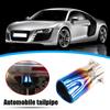Universal Exhaust Tail Pipe Muffler 2.5 Inch ID Inlet Bolt-on Heart Edge Car Universal Stainless Steel Outlet Muffler