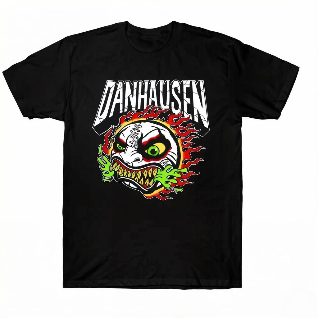 The New Denhausen Curse Print Tshirt for Unisex Is A Comfortable Cotton Oneck Shortsleeved st Century Hot Fashion Top