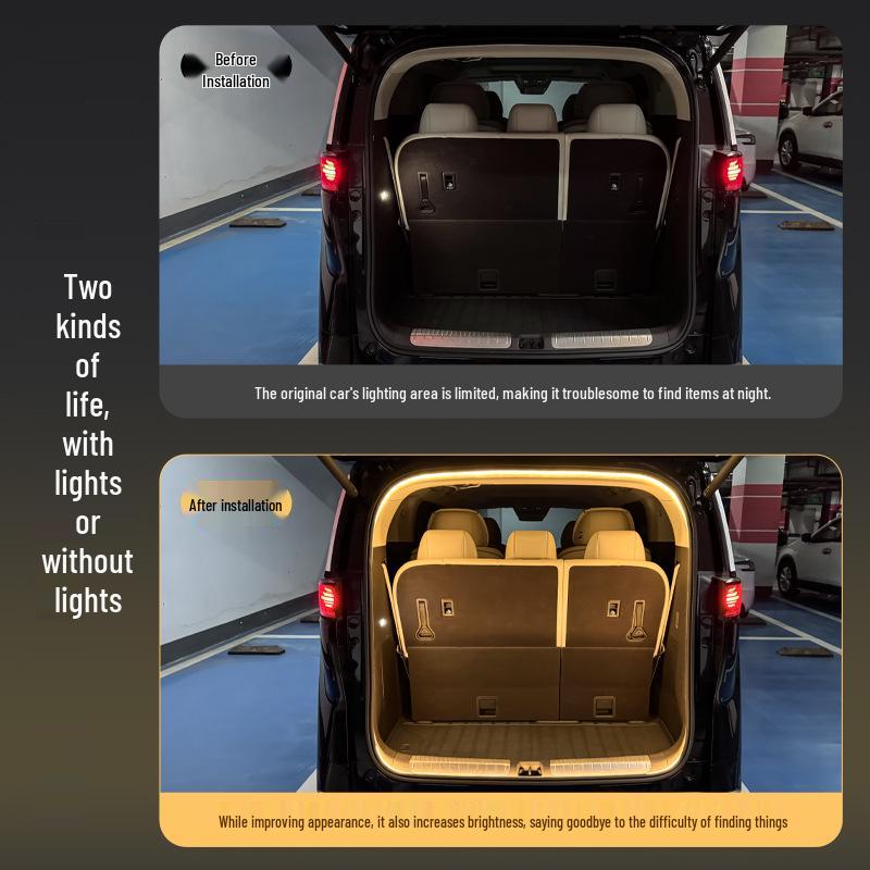 Toyota ESTIMA LED Trunk & Ambient Tailgate Flowing Welcome Light