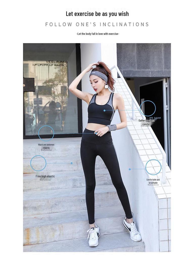 Plus Size Sporty Yoga Three-Piece Set - Breathable, Loose-Fit, Quick-Dry Short Sleeve Fitness Wear for Spring/Summer