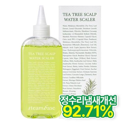 Steam Base Oil Improvement/crown Odor Care Tea Tree Scalp Water Scaler Scalp Scaling Hair Loss Alleviation Function, 250ml, 1 Piece