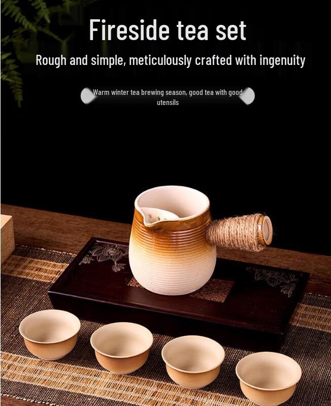 Shang Kao Jia Elegant Ceramic Tea Brewing Set