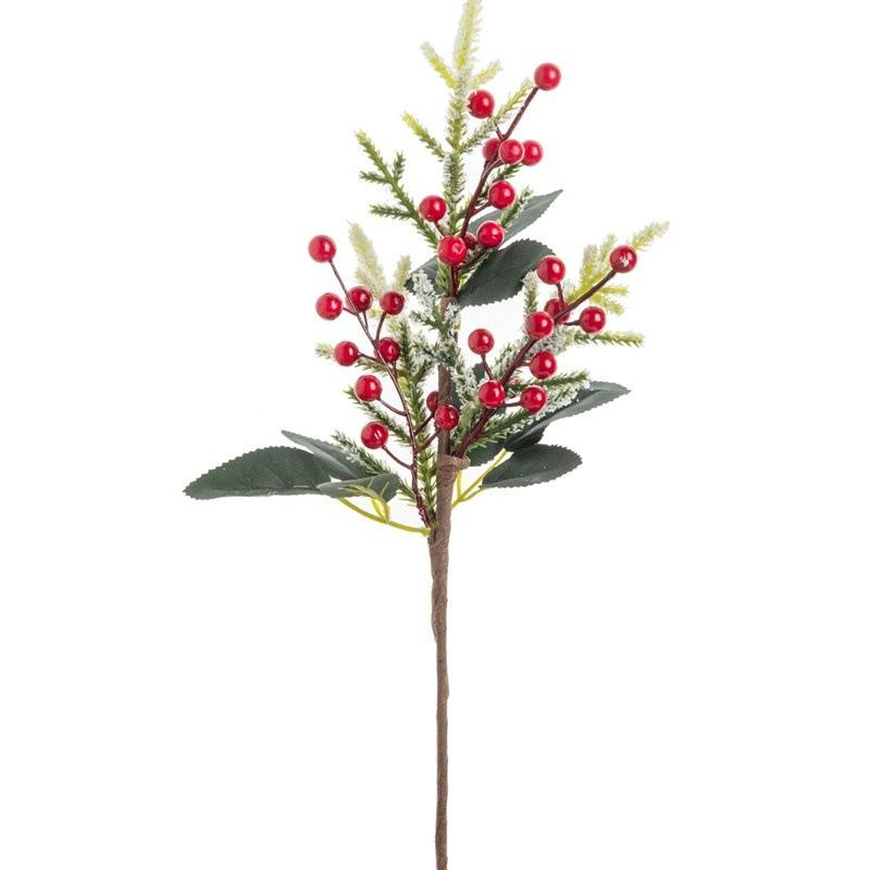 Aiguilles de pin de Noël Pomme de pin Coupes DIY Décoratif Baies Branches de fleurs Décoratif Noël Plantes simulées
