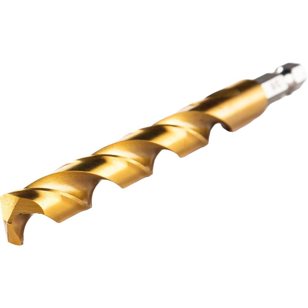 Makita Titanium Impact Drill Bit American Set, Gold, 14-piece set, specifications, B-65399
