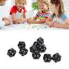 10PCS Polyhedral Dice Set Plastic Lightweight 20 Sided Dice for Role Playing Table Games