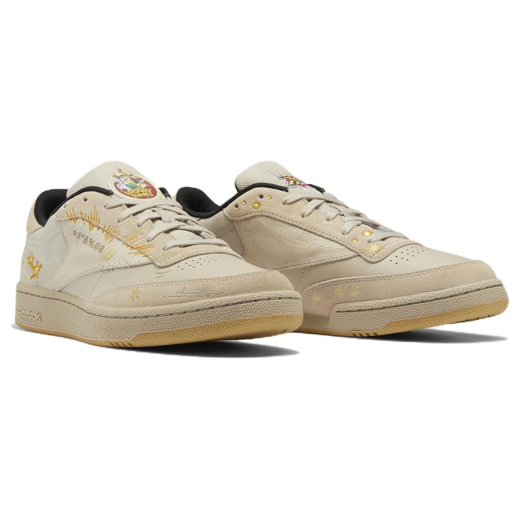 Looney Tunes X Reebok Club C 85 Props Unisex Sneakers Tan Pebble Core-Black GY4779
