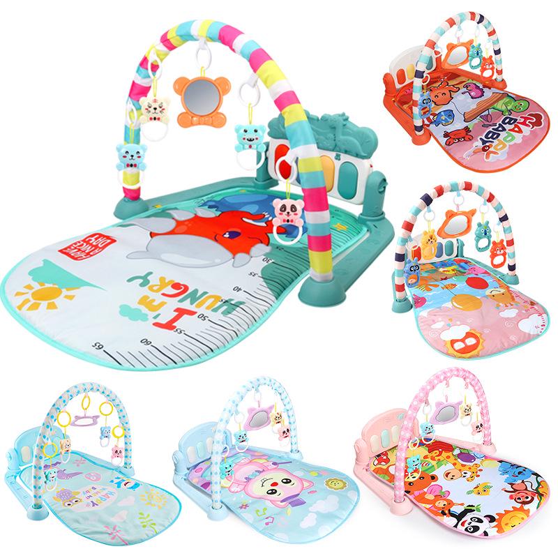 Baby Kick Piano Music Mat and Mobile: Activity Gym for Infants