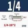 304 Stainless Steel Fine Thread Socket Head Cap Screw 10#-32, 1/4-20, 5/16-24