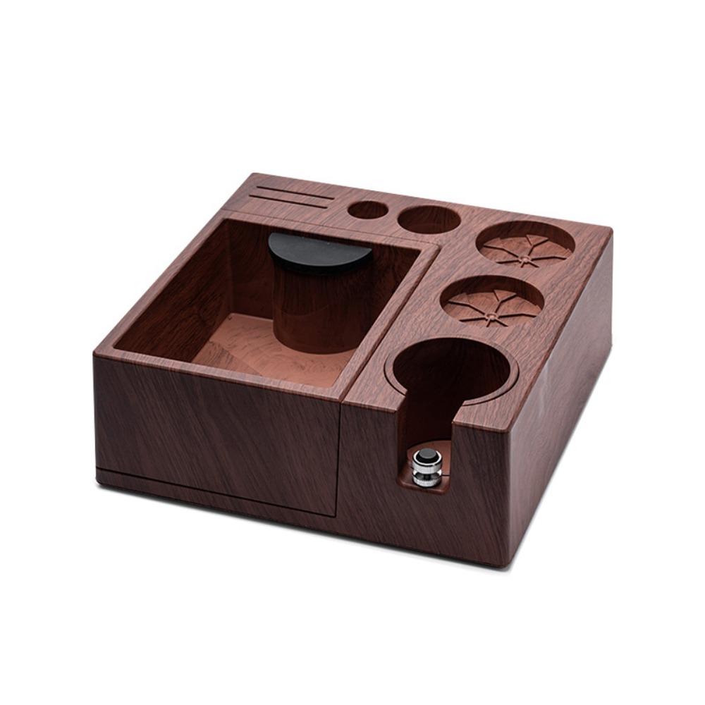 Adjustable Espresso Tamping Holder Station Slip Resistant Base Coffee Tamper Station  Kitchen Cafe