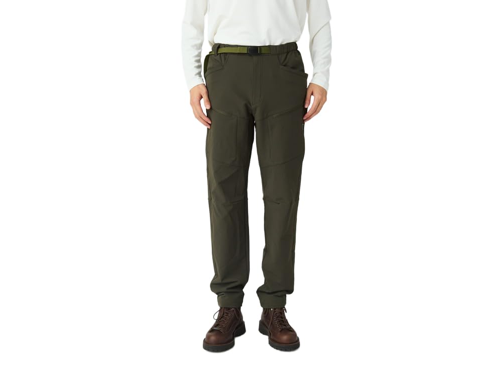 Snow Peak Utility Field Ventilation Warm Stretch Pants and Size M SPF-PA-25AU901, Men's Women's, Olive,