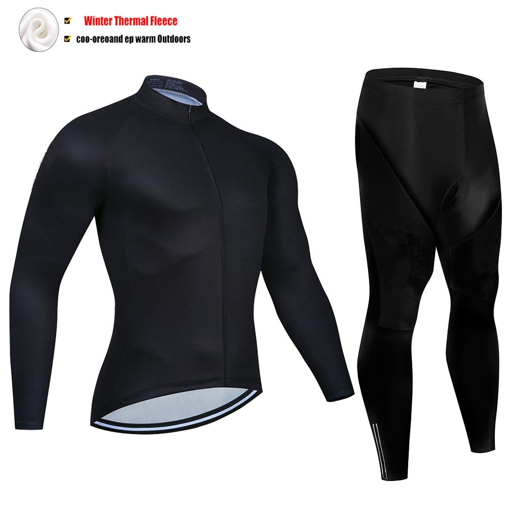 Winter Fleece Herren 2026 Radtrikot Sets Mountainbike Kleidung Wear Ropa Ciclismo Rennrad Kleidung Team Radsportanzug