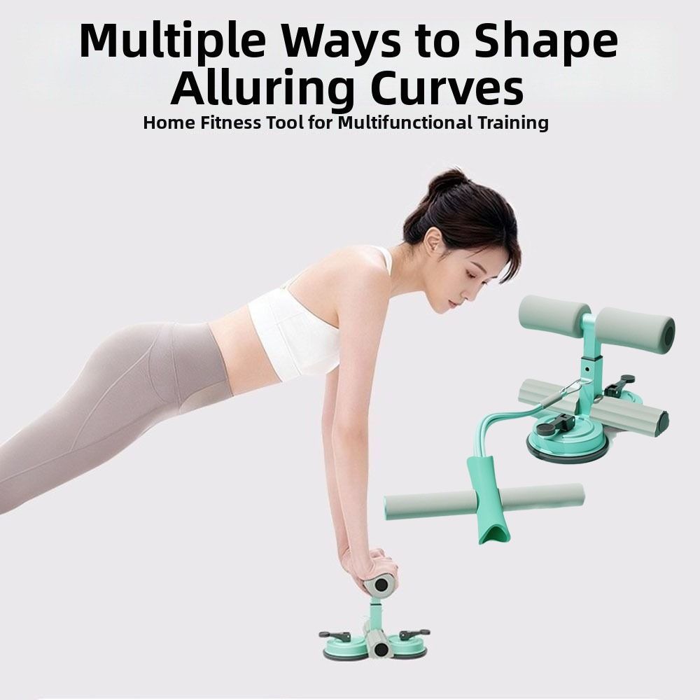 Regulowana Wysokość Sprzęt do Fitnessu Brzuszki Podwójne Przyssawki Trener Mięśni Brzucha Trening Mięśni Core