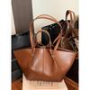 Stylish and Simple Casual Large-capacity Bag 2026 New Bat-shaped High-value Portable Shoulder Bag for Women