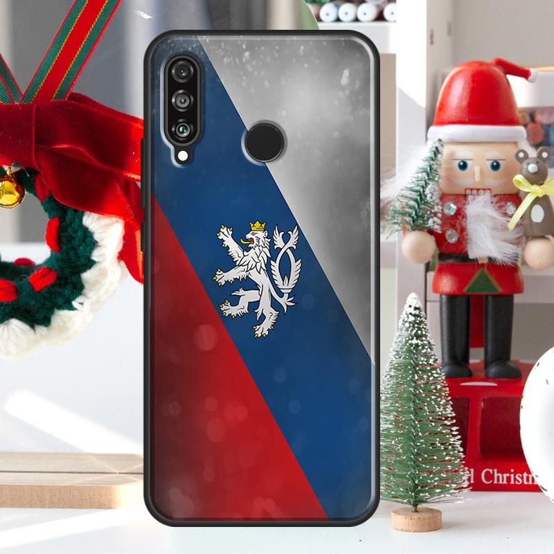 Czech Republic Czech Flag For Huawei Nova 12i 11i 8i 12s Y73 Y72 Y61 Y91 Y90 Y70 Y60 9 10 SE P60 Pro P30 P40 Lite Case