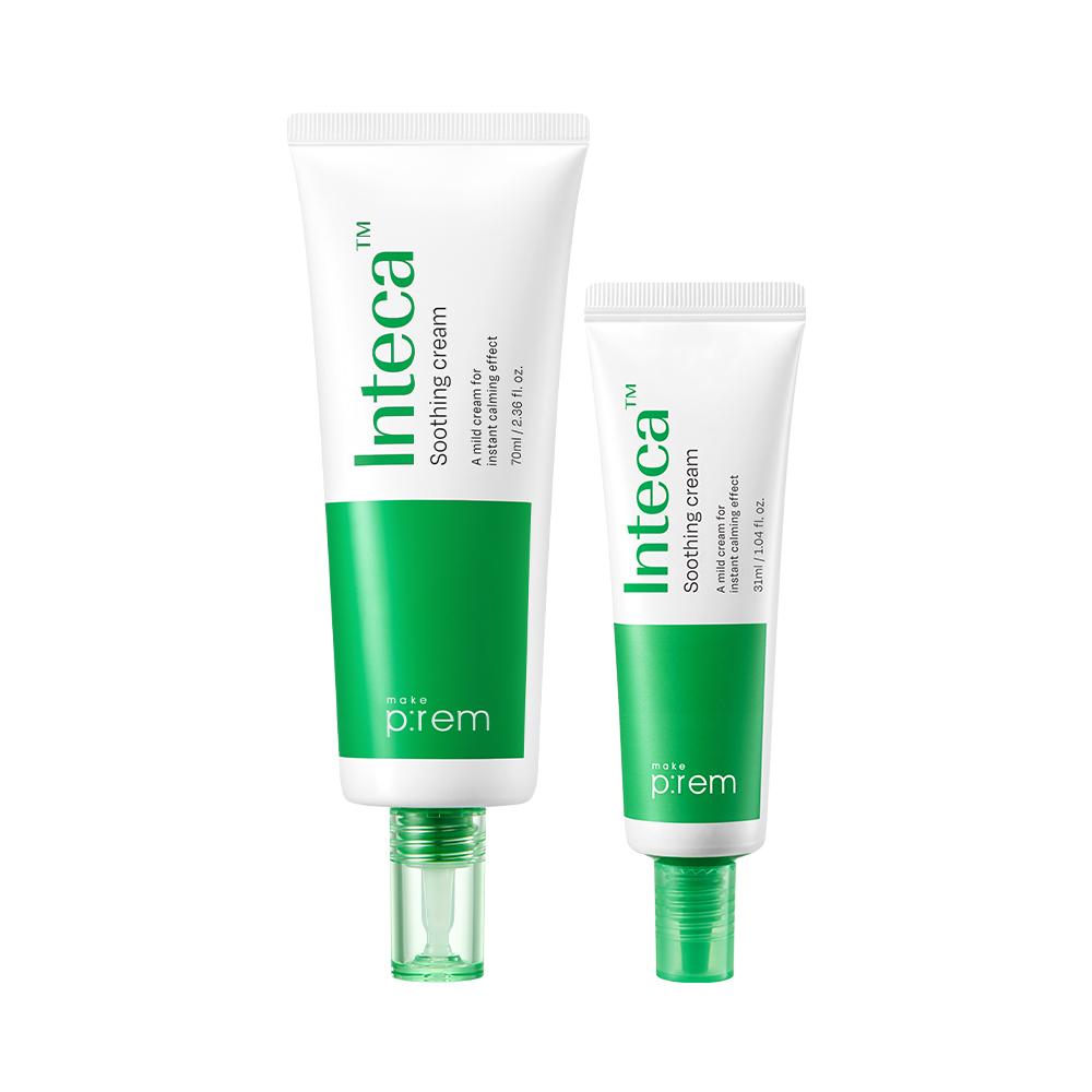 Makeprem [   Pick     ] Intica Soothing Cream 70ml  + Cream 31ml 