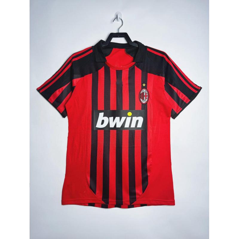 06-07AC Milan home retro jersey Kaka No. 22 short-sleeved adult football jersey