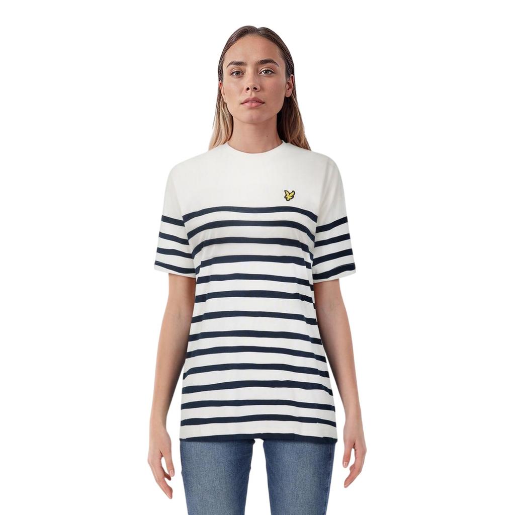 Lyle & Scott Damen/Damen Breton Baumwoll-T-Shirt