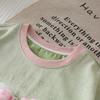 Girls' T-shirt Korean Summer Clothes Girls' Design Sense Short Sleeved Bow Top