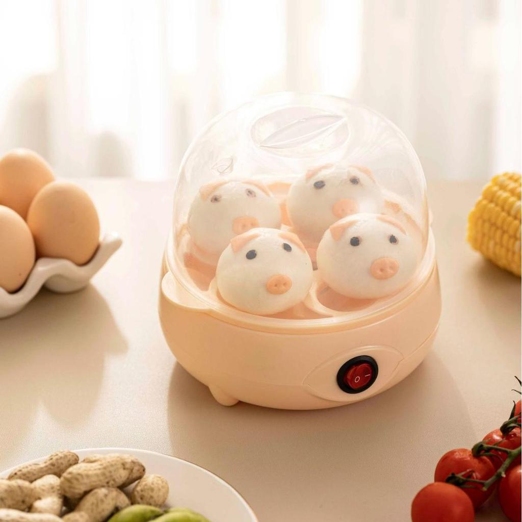 Multifunctional Mini Egg Steamer with Auto Power-Off
