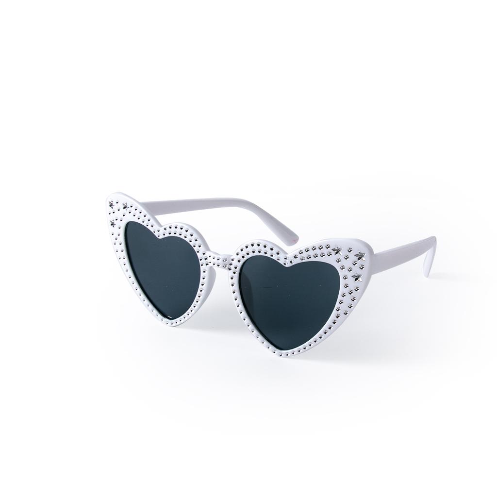 Sparkling Rhinestone Love Heart Frame Sunglasses for Women Wedding Decoration Bridesmaid Gift Summer Beach Party Sun Glasses