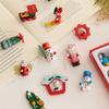 New Wooden Christmas Boxed Pendant Small Gifts Gifts Small Train Puppets Christmas Tree Ornaments
