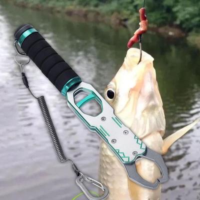 Fishing Plier Tool Built In Weight Estimator Gear Gifts Aluminum Alloy Multifunction Non