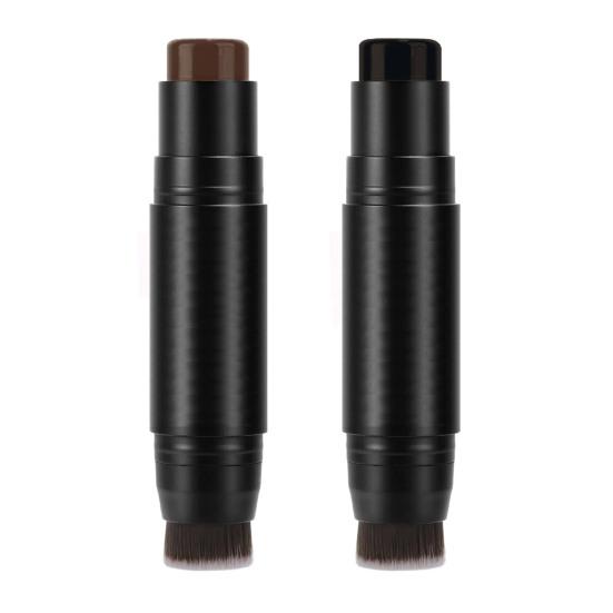 Yousheng Men Beard Filler Pencil Natural Looking Long-Lasting Water Sweat Proof Mustache Eyebrow Filling Stick Portable 2-In-1