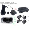12V 22mm Car Parking Sensor Kit Universal 4 Buzzer Reverse Backup Radar Sound Alert Indicator Probe System